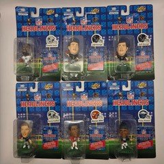 NEW 1996 NFL Football Headliners Figures LOT of 6 – Emmit Smith – Marcus Allen +