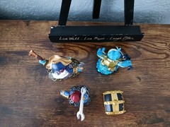Skylanders Lot: Wash Buckler, Rip Tide, Sprocket & Gold Mystery Chest – Tested