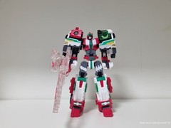 Metal Cardbot W Mega Ambler Transforming Robot Action Figure Toy Korean Anime