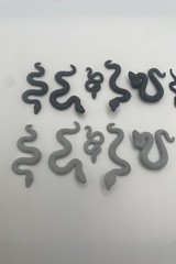 Indiana Jones vintage Well Of Souls Snake Set 14x 1982 REPRO Replacement Part