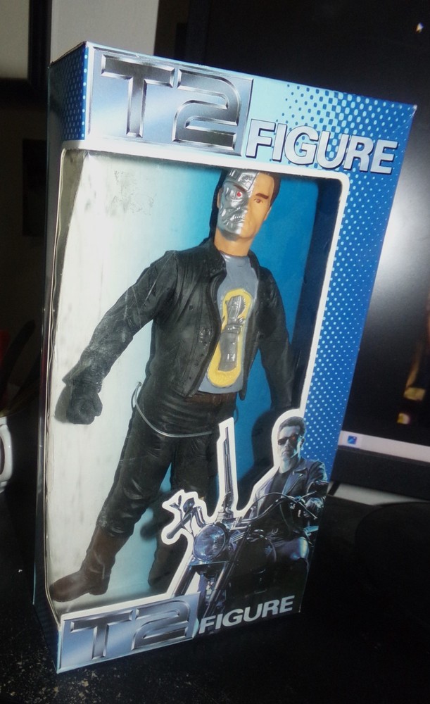 TERMINATOR 2 T2 10″ TALL FIGURE ARNOLD MINT IN BOX