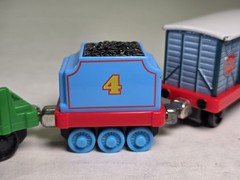 Thomas & Friends Trains Set Locomotive Gordon’s Tender Toy Blue Green Vintage