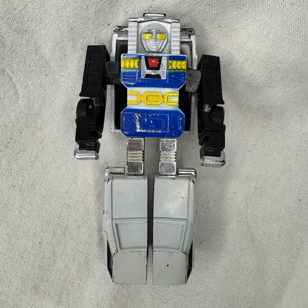 Hans Cuff Police Car MR-13 100% Complete Gobots 1983 Bandai Vintage