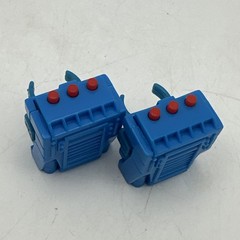 2x FIGHTING TALK! Weapon Backpack w/ Clips Toy Island 1991 Vintage #5 #2
