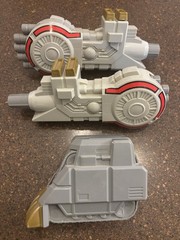 Power Rangers Tor The Shuttlezord Bandai 1994 Megazord Parts Arm Cannon Feet VTG
