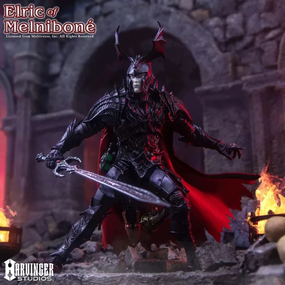 Harvinger Studios Savage Crucible Elric of Melnibone 1/12 Action Figure 6″
