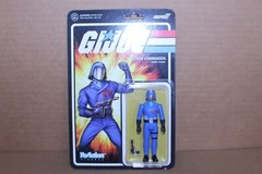 NEW / Super7 G.I. Joe Reaction Cobra Commander 3.5 in Action Figure