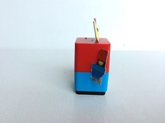 Wendy’s Creative Characters Build Your Robot #6, Kids Meal Toy 2017