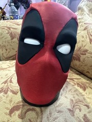 Marvel Legends Deadpool Premium Interactive Moving Talking Head Used Cheap