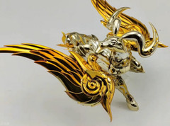 MC Saint Seiya Cloth Myth EX Soul of Gold GOD Cloth Aries Mu Metal With Object