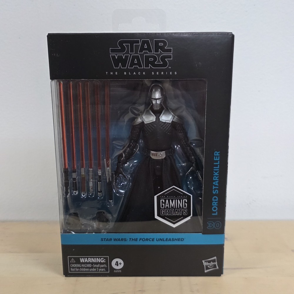 Star Wars The Black Series Lord Starkiller The Force Unleashed Gaming Greats
