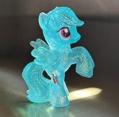 My Little Pony Blind Bag “RAINBOW DASH” glitter (Wave 1) Mini FIM G4