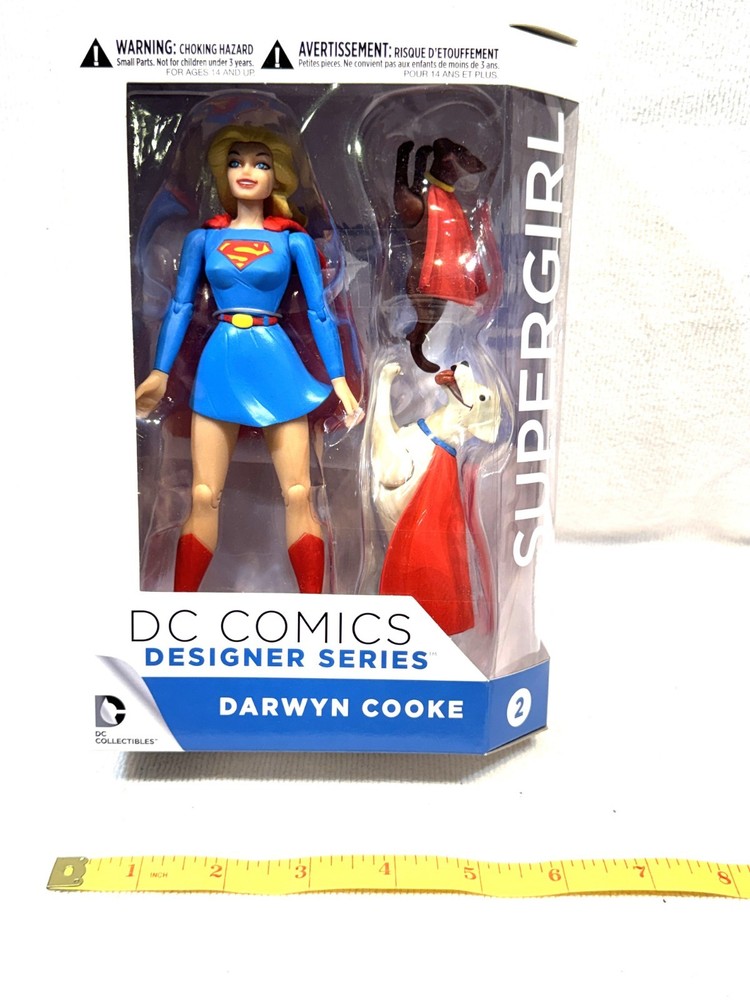 DC Comics Designer Series Darwyn Cooke 6″ Action Figure #2 Supergirl MIP