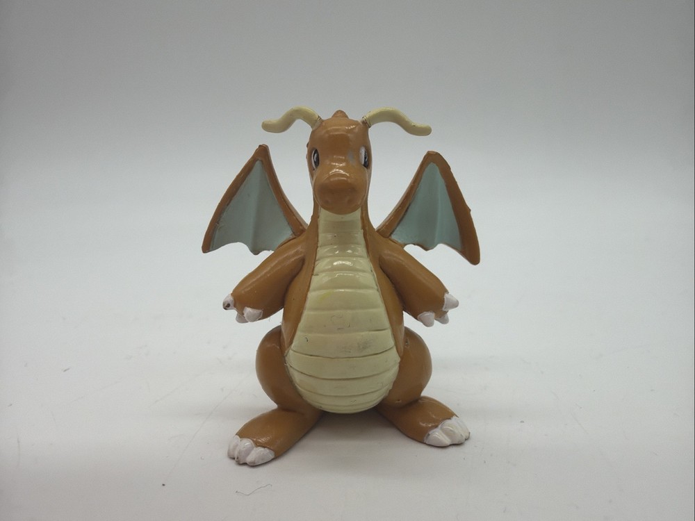 Pokemon Nintendo CGTSJ TOMY Figure DRAGONITE Rare Vintage approx. 1.75 Tall