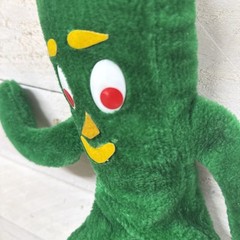 VTG 1988 GUMBY Plush ACE NOVELTY CO 17” Stuffed animal Fast Shipping