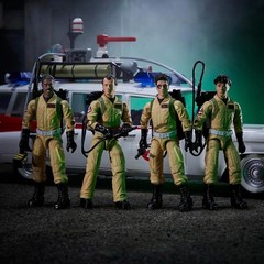 40th Anniversary Ghostbusters O-Ring Action Figure Set – 4 Figures & Accessories