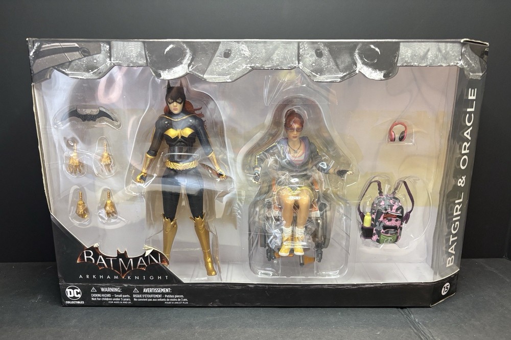 Batman Arkham Knight Batgirl Oracle 2-Pack Action Figure DC Collectibles