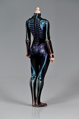 1/6 Elastic Jumpsuit Tight Clothing Fit 12” Female Action Figure