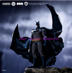 Perfect Gong 1/12 Dc Silent Batman Christmas Gift Action Figure In Stock