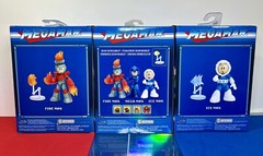2024 Jada Toys – Mega Man 3-Figure Bundle: MEGA MAN, FIRE MAN, & ICE MAN