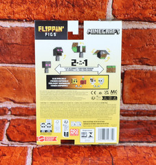 Minecraft Flippin’ Figs 2-in-1 Enderman + Grass Block 15 Years Action Figure