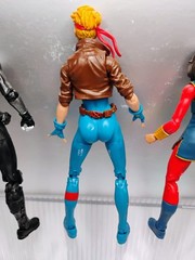 Marvel Legends lot of 3 – DOMINO (2017), MS. MARVEL (2016), DAZZLER (retro 2019)
