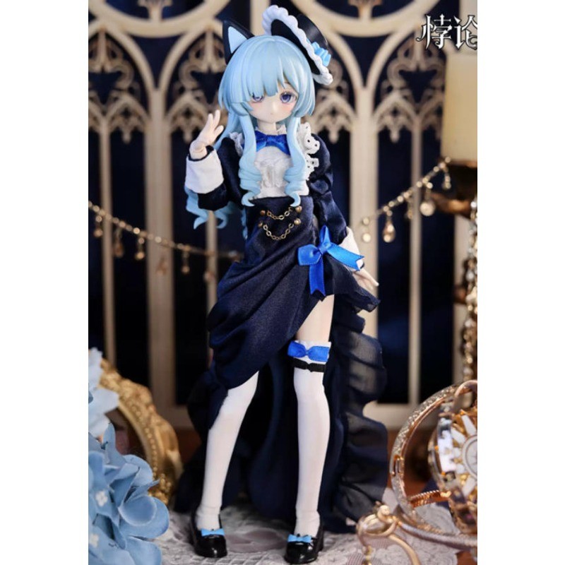 1PCS Paradox World Schrodinger’s Cat 7.1″ BJD Dressable Figure Collectible