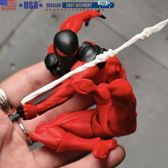 CT Toys Messtoys Spider-Man Kaine Parker Red Spider Action Boxed Figure US STOCK