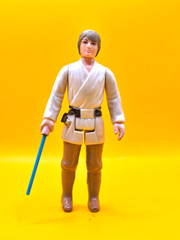 Custom STAR WARS Vintage Action Figure Luke Farmboy Repaint Head Fix 70s Retro