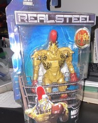 Real Steel Series 1 Deluxe Figures Midas Action Figure Robot, Gold/Red/Black