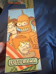 Futurama Toynami Figure Clobberella Leela Complete Santa Robot Build A Bot BAF
