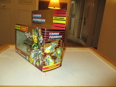 Transformers G1 Gold Box Triple Changer Springer w Box & OG Insert -Complete