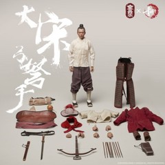 KongLingGe KQ001 The Song Dynasty Archer Metal Armor 1/6 Figure INSTOCK