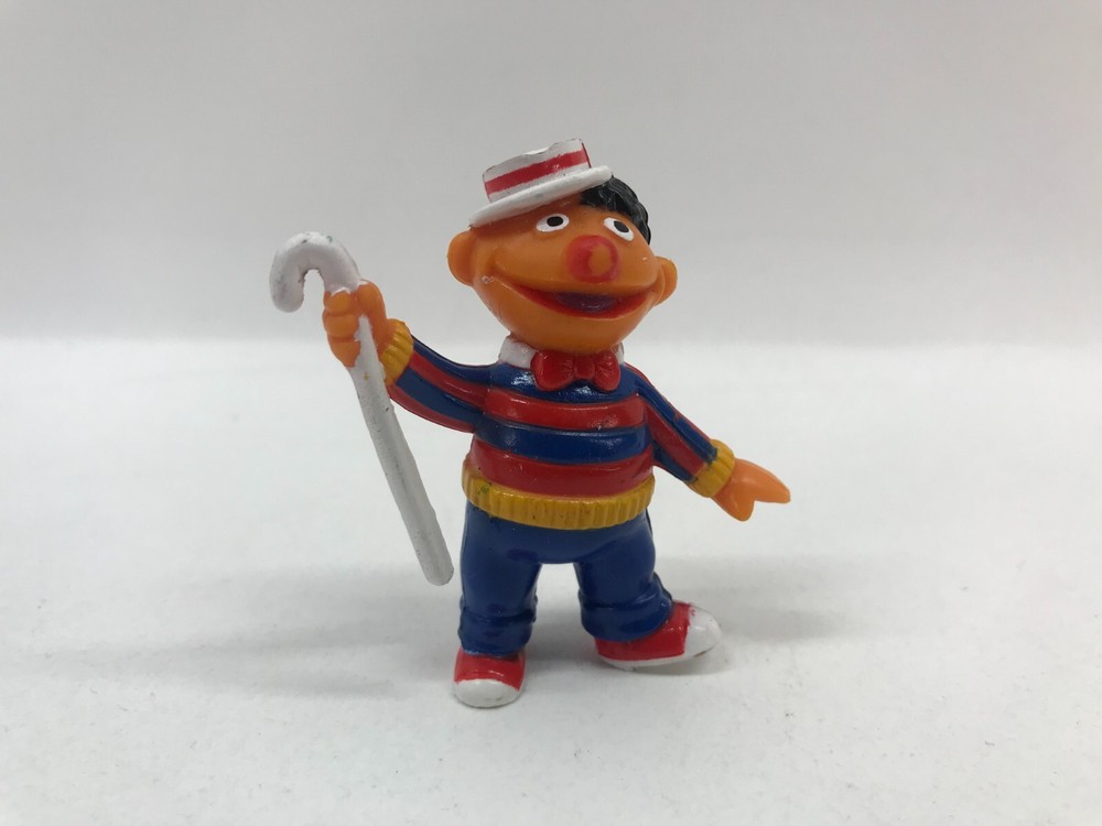 sesame street ernie tap dancing pvc figure 2.5 inch