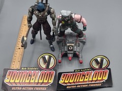 Vintage 1995 Lot of 2 YOUNGBLOOD action figures Crypt and Troll