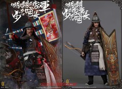 KONGLINGGE KLG-R013 Ming Dynasty Qi Troop – Walk Camp Guard Leader 1/6 Figure