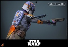 Hot Toys TMS171 Star Wars: Rebels Sabine Wren 1/6 Scale 12″ Figure In Stock USA