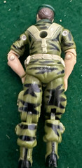 Gi Joe Solder Action Figure 1980s figure set Of 3 Hong Kong Army Warrior