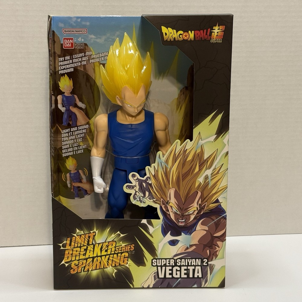 Dragon Ball Limit Breaker Sparking Vegeta Super Saiyan 2 action figure