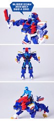 MiniForce Animal Tron Armor Transform Robot Ranger Figure Volt Lucy Semi Max Leo