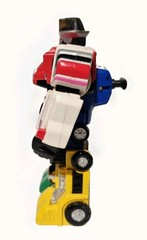 RESCUE MEGAZORD POWER RANGERS TURBO 5″ ZORD FIGURE 1997 BANDAI VINTAGE