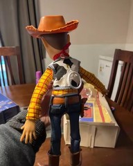 40cm Cowboy Sheriff Style Talking Action Figure Toy Story Woody Doll