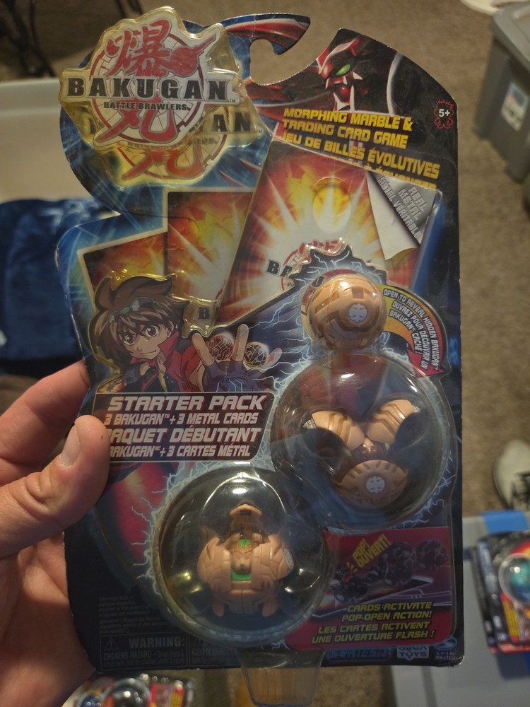 Bakugan Battle Brawlers Series 1 3pk Starter All Subterra NEW IN BOX VHTF 2007