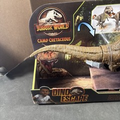 STOMP ‘N ESCAPE TYRANNOSAURUS REX JURASSIC WORLD CAMP DINO HUGE 21’ FIGURE T-REX