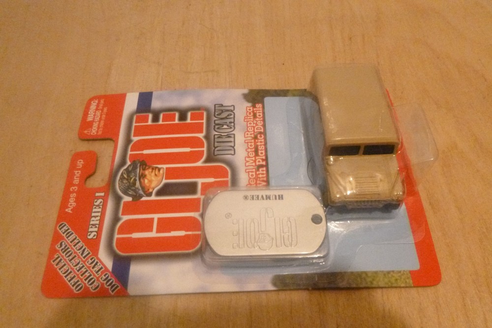 2001 GI Joe Series 1 Humvee-Desert Camo-New!-164 Maisto