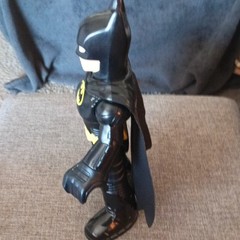DC Comics Batman Action Figure Plastic Black/Yellow w/ Cape Batman Franchise