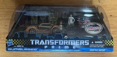 Transformers Prime First EDITION Bumblebee Arcee Jack Raf 2011 NY ComicCon NIB