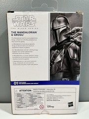 Star Wars Black Series Mandalorian & Grogu Figures #01 First Edition White Box