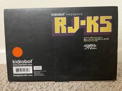 Kidrobot RJ K5 Astrofresh Basketball Droyd 8.5″ Resin Art Toy – Game Ball Ed.