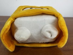 Original Lanky Box Boxy 7″ Stuffed Box Plush Removable Helmet